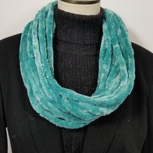 Velour Infinity Scarves with Magnet Clasp